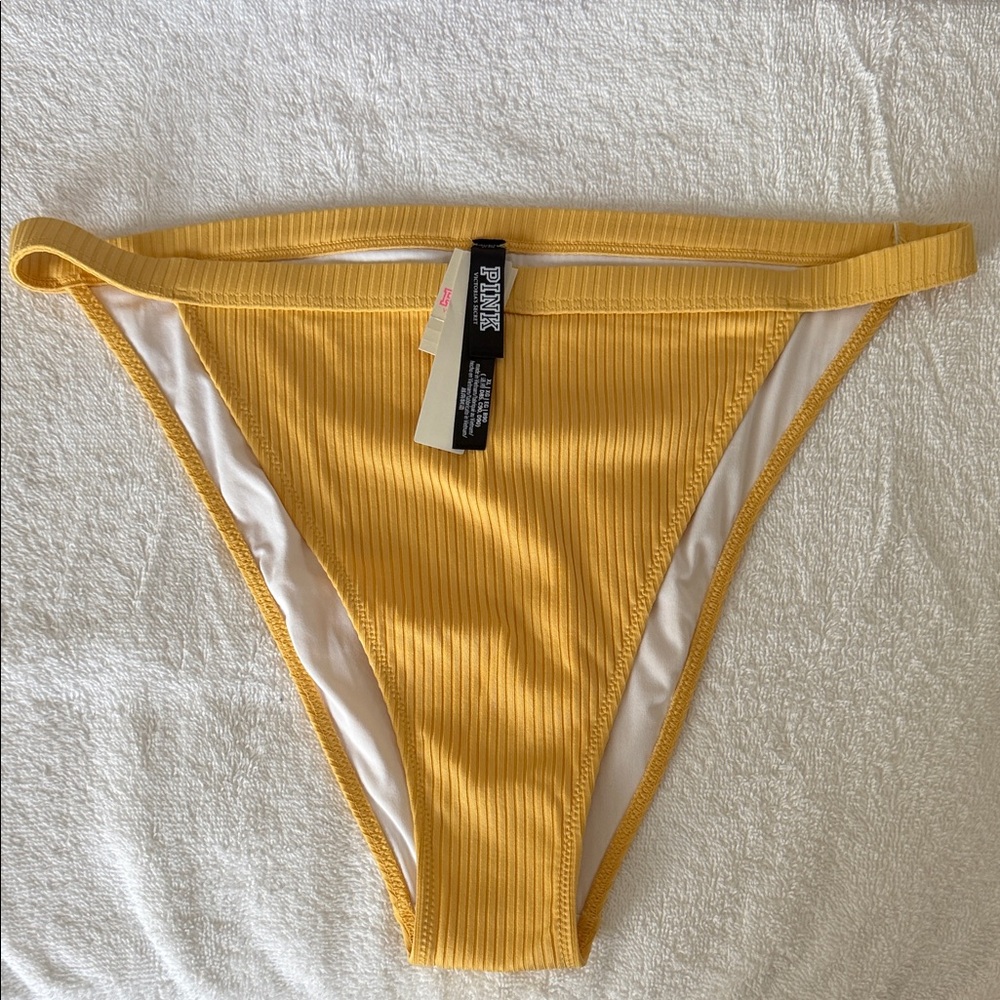 PINK Victoria's Secret Yellow Bikini Bottom